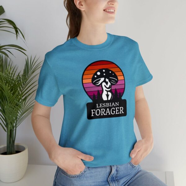 Lesbian Forager Jersey Short Sleeve Tee - Image 81
