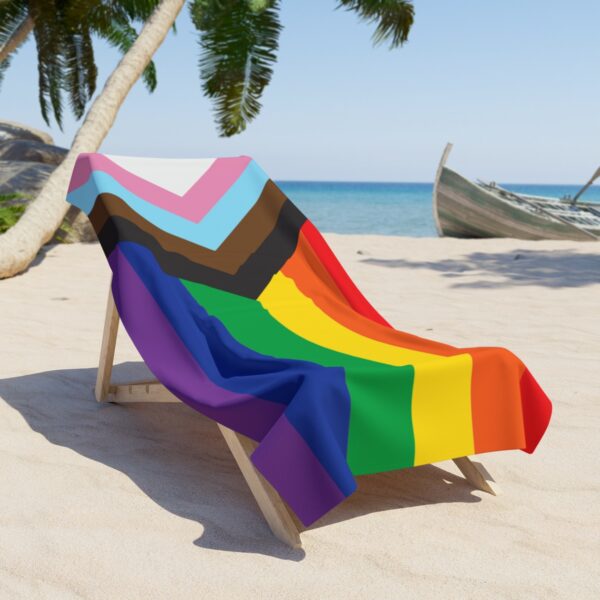 Pride Flag Beach Towel