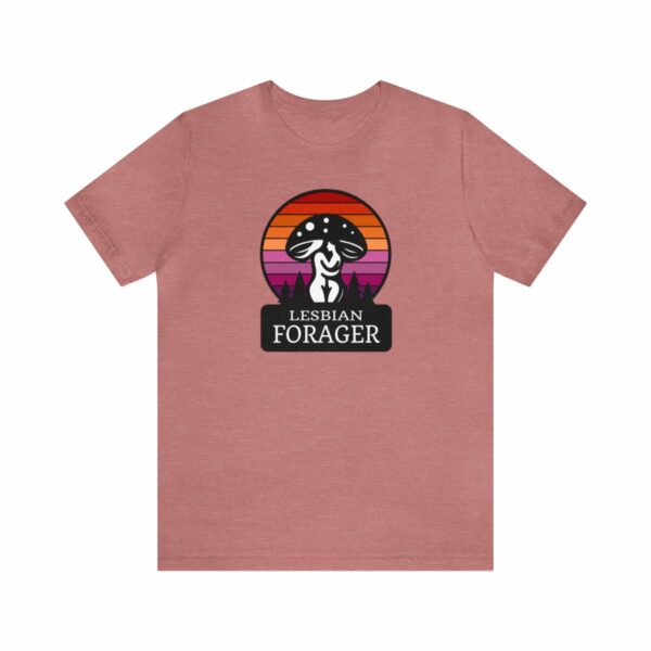Lesbian Forager Jersey Short Sleeve Tee - Image 26