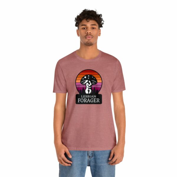 Lesbian Forager Jersey Short Sleeve Tee - Image 29