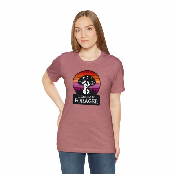 Lesbian Forager Jersey Short Sleeve Tee - Image 30