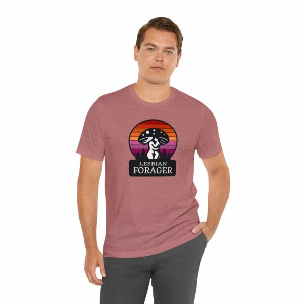Lesbian Forager Jersey Short Sleeve Tee - Image 31