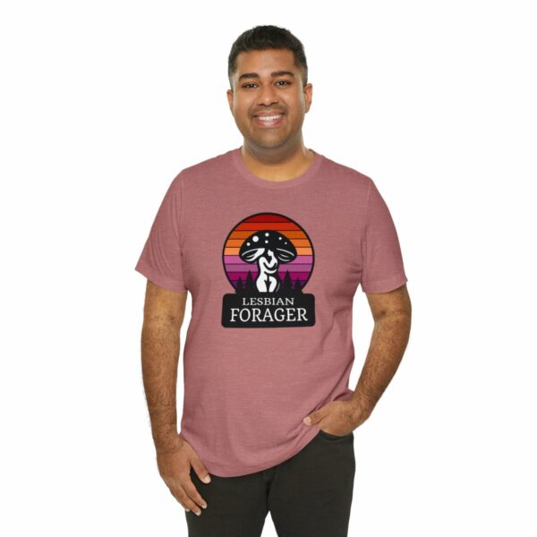 Lesbian Forager Jersey Short Sleeve Tee - Image 32