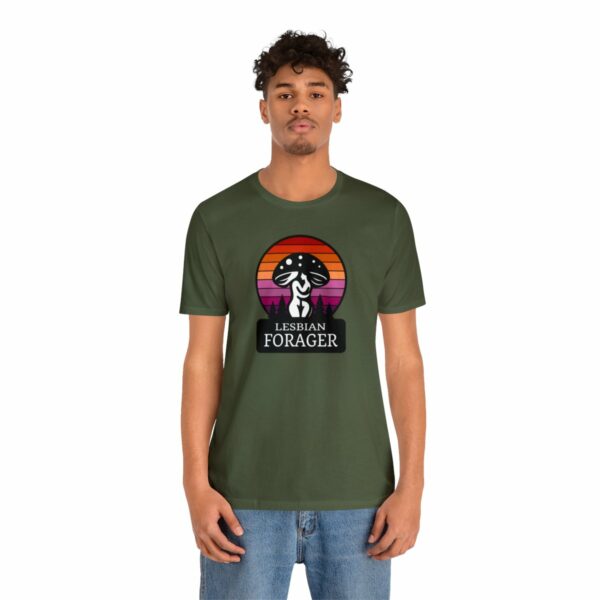 Lesbian Forager Jersey Short Sleeve Tee - Image 53