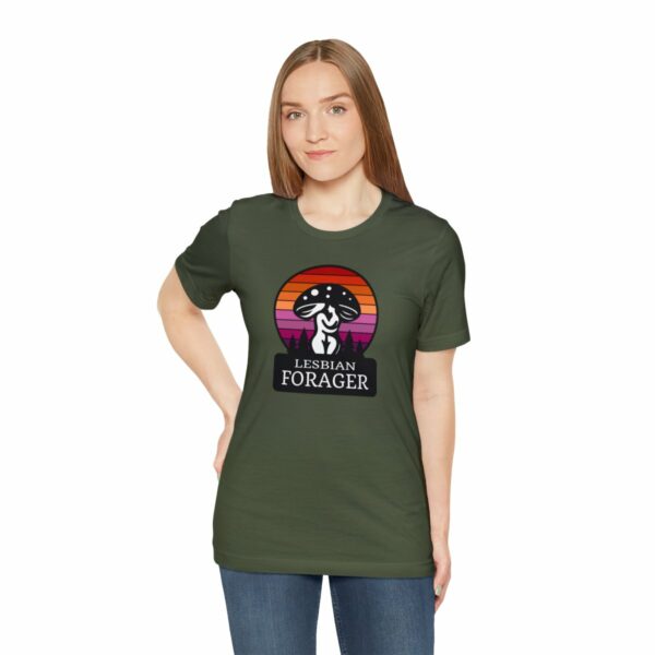 Lesbian Forager Jersey Short Sleeve Tee - Image 54