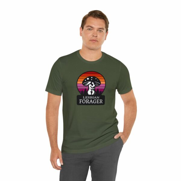 Lesbian Forager Jersey Short Sleeve Tee - Image 55