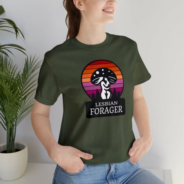Lesbian Forager Jersey Short Sleeve Tee - Image 57