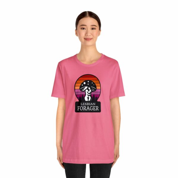 Lesbian Forager Jersey Short Sleeve Tee - Image 4