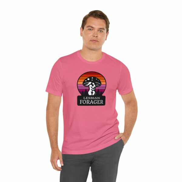 Lesbian Forager Jersey Short Sleeve Tee - Image 7