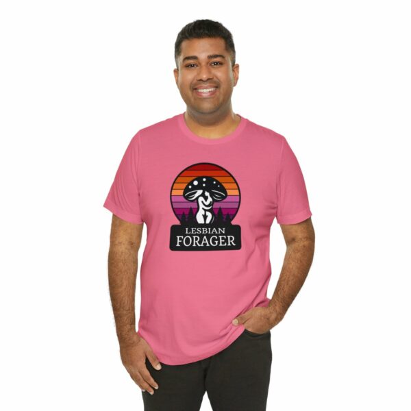 Lesbian Forager Jersey Short Sleeve Tee - Image 8