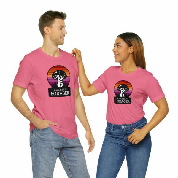 Lesbian Forager Jersey Short Sleeve Tee - Image 10