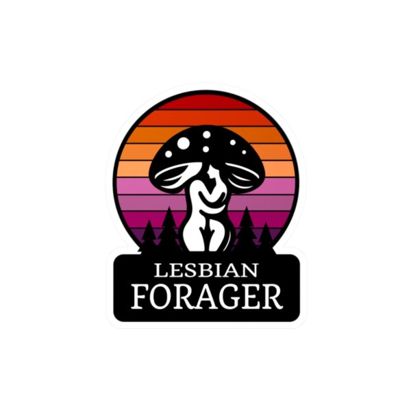 Lesbian Forager Vinyl Decals - Image 2