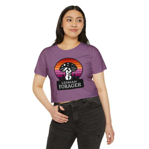 Women's Festival Crop Top - Lesbian Forager - Image 4