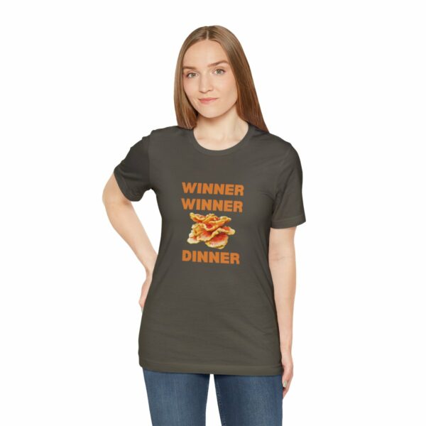 Winner Winner Chicken (of the woods) Dinner T-Shirt - Image 66