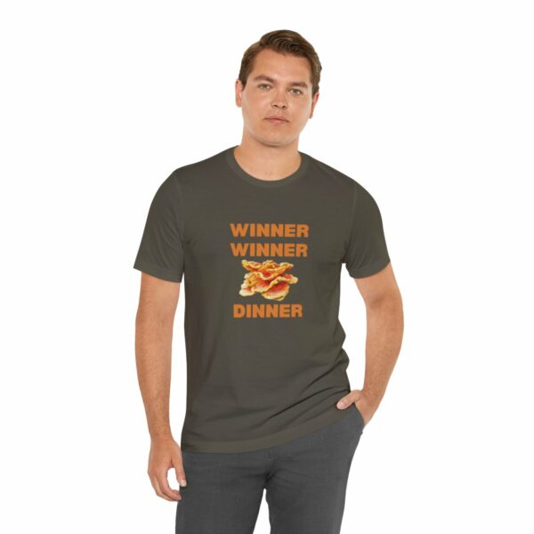 Winner Winner Chicken (of the woods) Dinner T-Shirt - Image 67