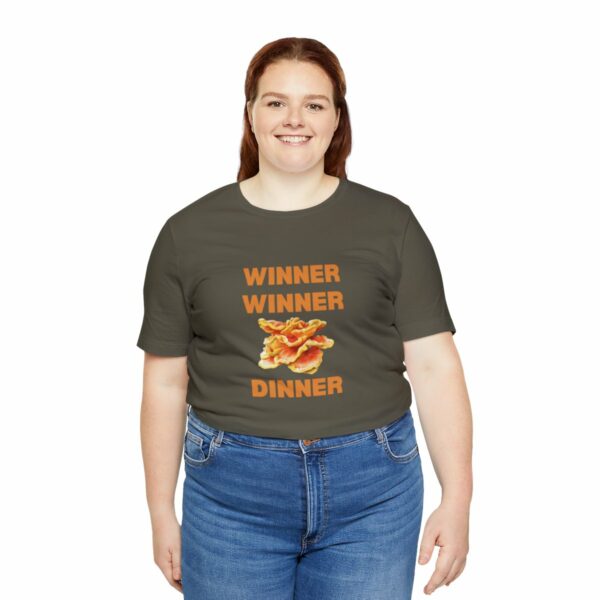 Winner Winner Chicken (of the woods) Dinner T-Shirt - Image 68