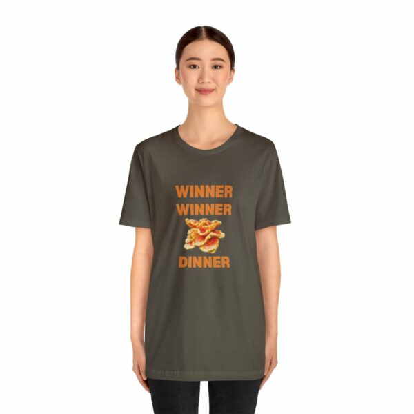 Winner Winner Chicken (of the woods) Dinner T-Shirt - Image 64