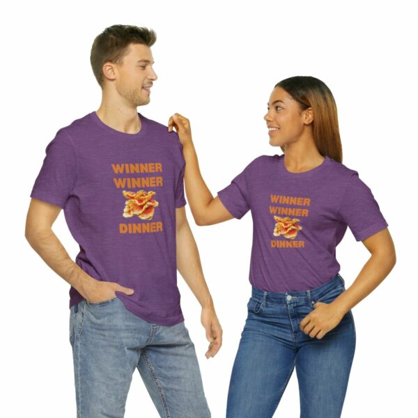 Winner Winner Chicken (of the woods) Dinner T-Shirt - Image 154