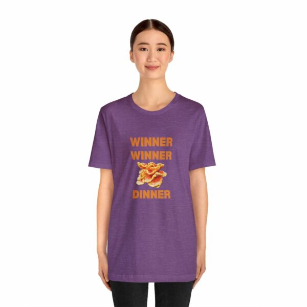 Winner Winner Chicken (of the woods) Dinner T-Shirt - Image 148