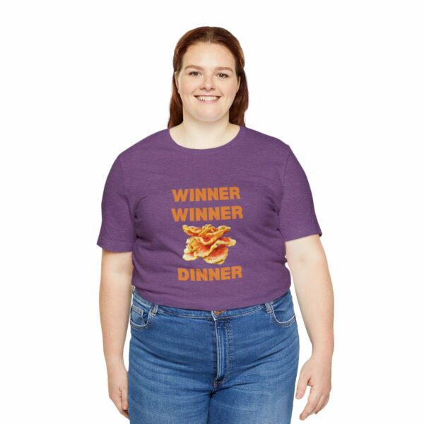 Winner Winner Chicken (of the woods) Dinner T-Shirt - Image 152
