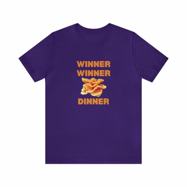 Winner Winner Chicken (of the woods) Dinner T-Shirt - Image 158