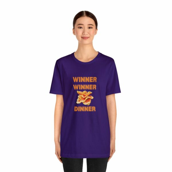 Winner Winner Chicken (of the woods) Dinner T-Shirt - Image 160