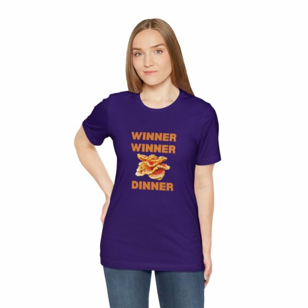 Winner Winner Chicken (of the woods) Dinner T-Shirt - Image 162