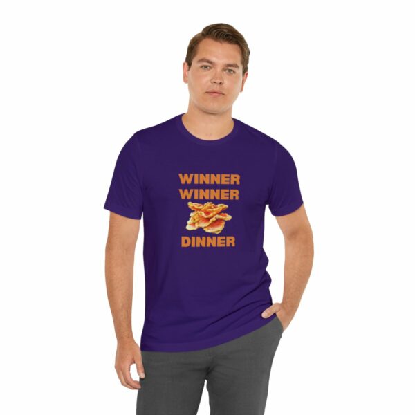 Winner Winner Chicken (of the woods) Dinner T-Shirt - Image 163