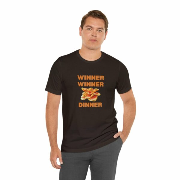 Winner Winner Chicken (of the woods) Dinner T-Shirt - Image 7
