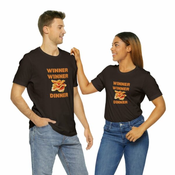 Winner Winner Chicken (of the woods) Dinner T-Shirt - Image 10