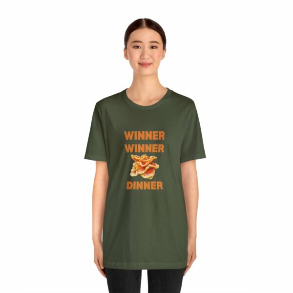 Winner Winner Chicken (of the woods) Dinner T-Shirt - Image 88