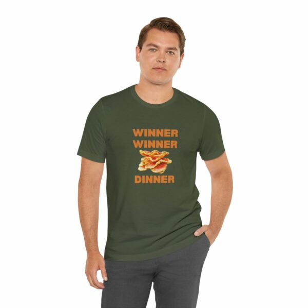 Winner Winner Chicken (of the woods) Dinner T-Shirt - Image 91