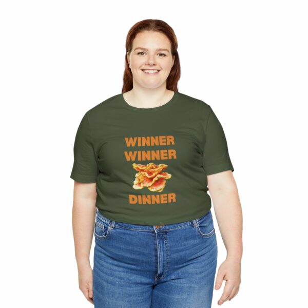 Winner Winner Chicken (of the woods) Dinner T-Shirt - Image 92