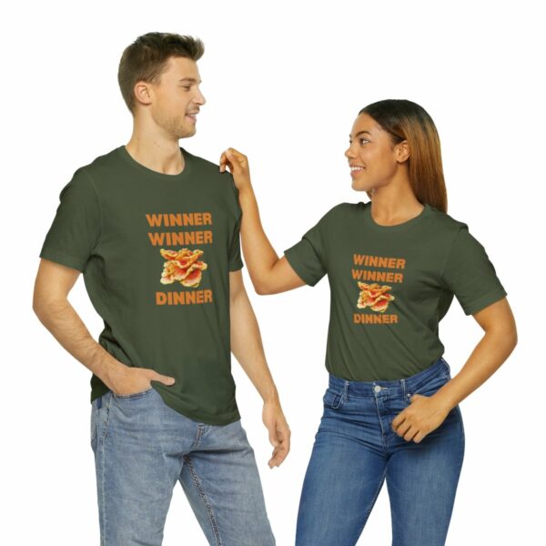Winner Winner Chicken (of the woods) Dinner T-Shirt - Image 94