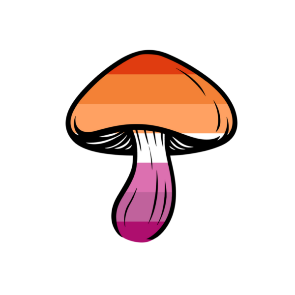 Pride Mushroom Stickers - Image 10