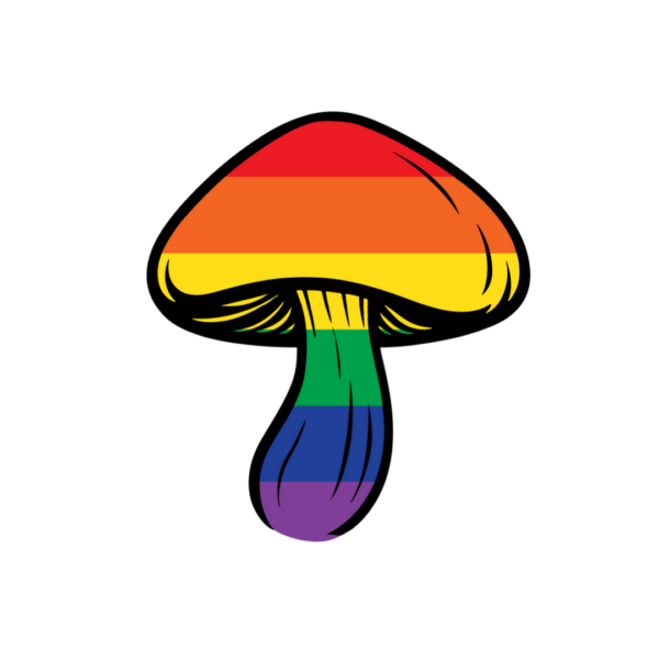 Pride Mushroom Stickers - Image 9