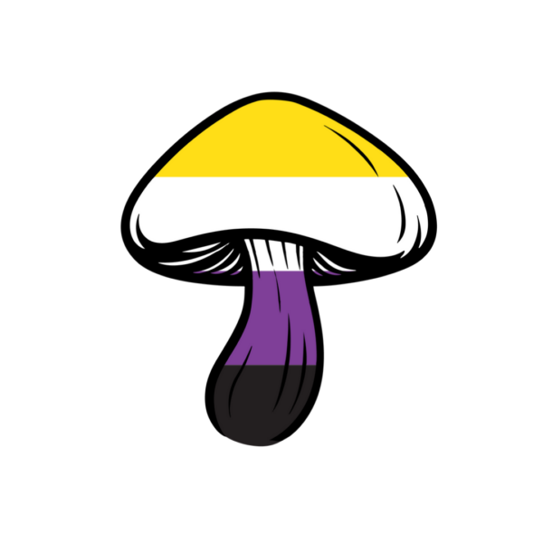Pride Mushroom Stickers - Image 8