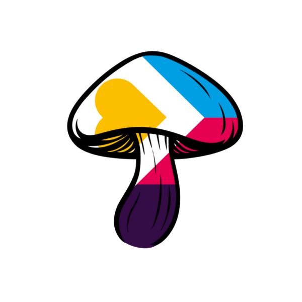Pride Mushroom Stickers - Image 11