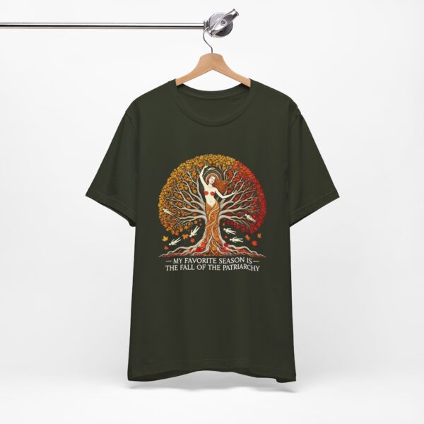 My Favorite Season is the Fall of the Patriarchy t-shirt - Image 65