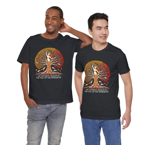 My Favorite Season is the Fall of the Patriarchy t-shirt - Image 115