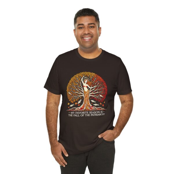 My Favorite Season is the Fall of the Patriarchy t-shirt - Image 45