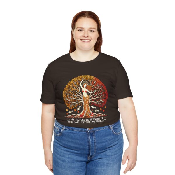 My Favorite Season is the Fall of the Patriarchy t-shirt - Image 44