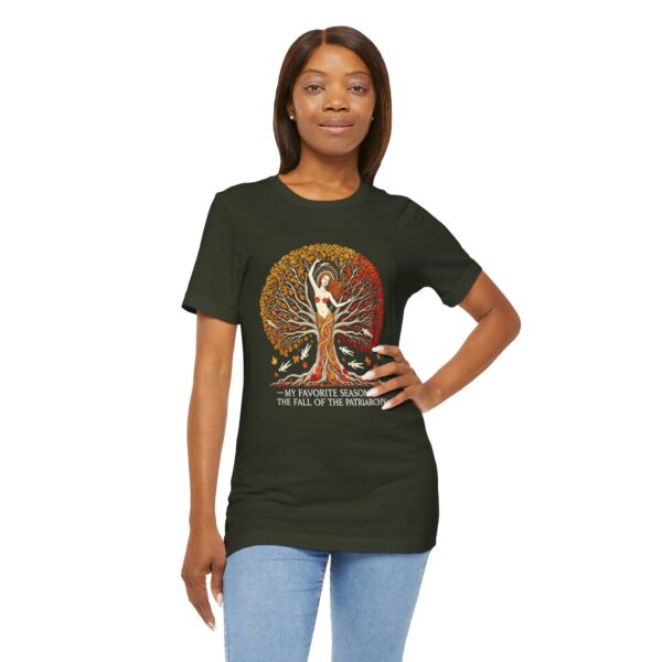 My Favorite Season is the Fall of the Patriarchy t-shirt - Image 80