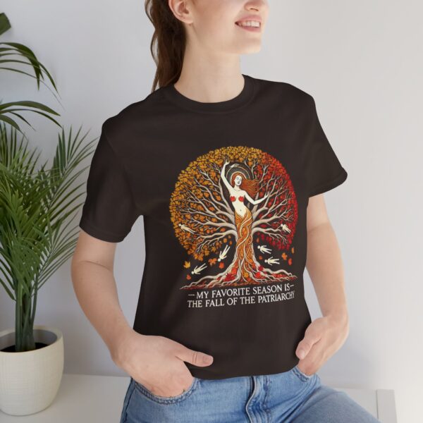 My Favorite Season is the Fall of the Patriarchy t-shirt - Image 53