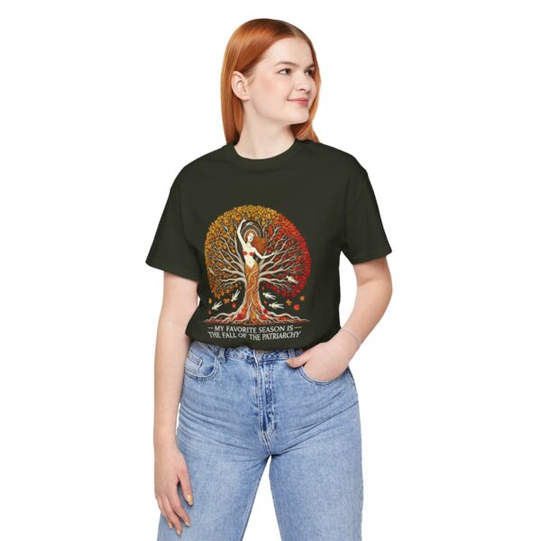 My Favorite Season is the Fall of the Patriarchy t-shirt - Image 76