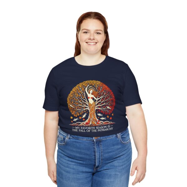 My Favorite Season is the Fall of the Patriarchy t-shirt - Image 15
