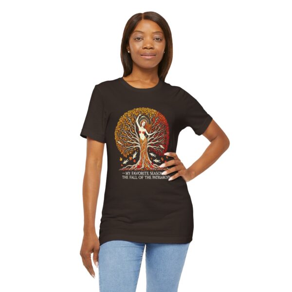 My Favorite Season is the Fall of the Patriarchy t-shirt - Image 51