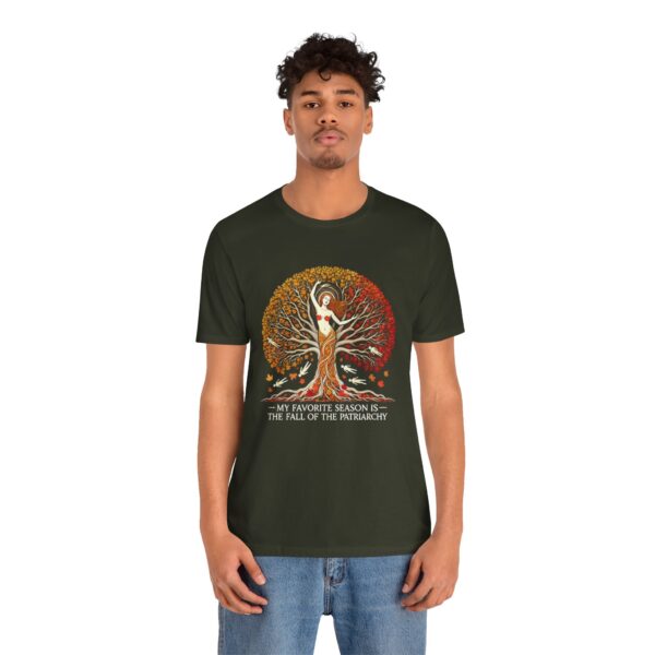 My Favorite Season is the Fall of the Patriarchy t-shirt - Image 70