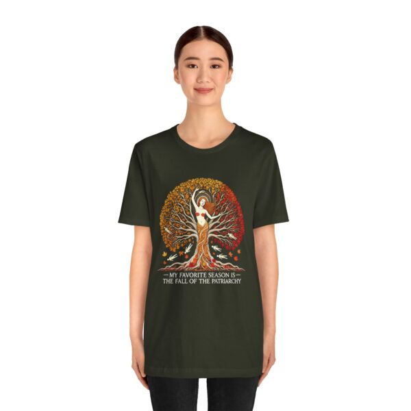 My Favorite Season is the Fall of the Patriarchy t-shirt - Image 69