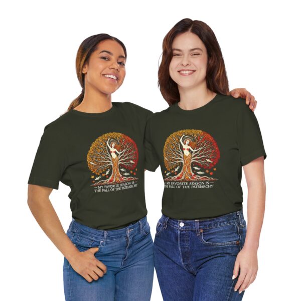 My Favorite Season is the Fall of the Patriarchy t-shirt - Image 85